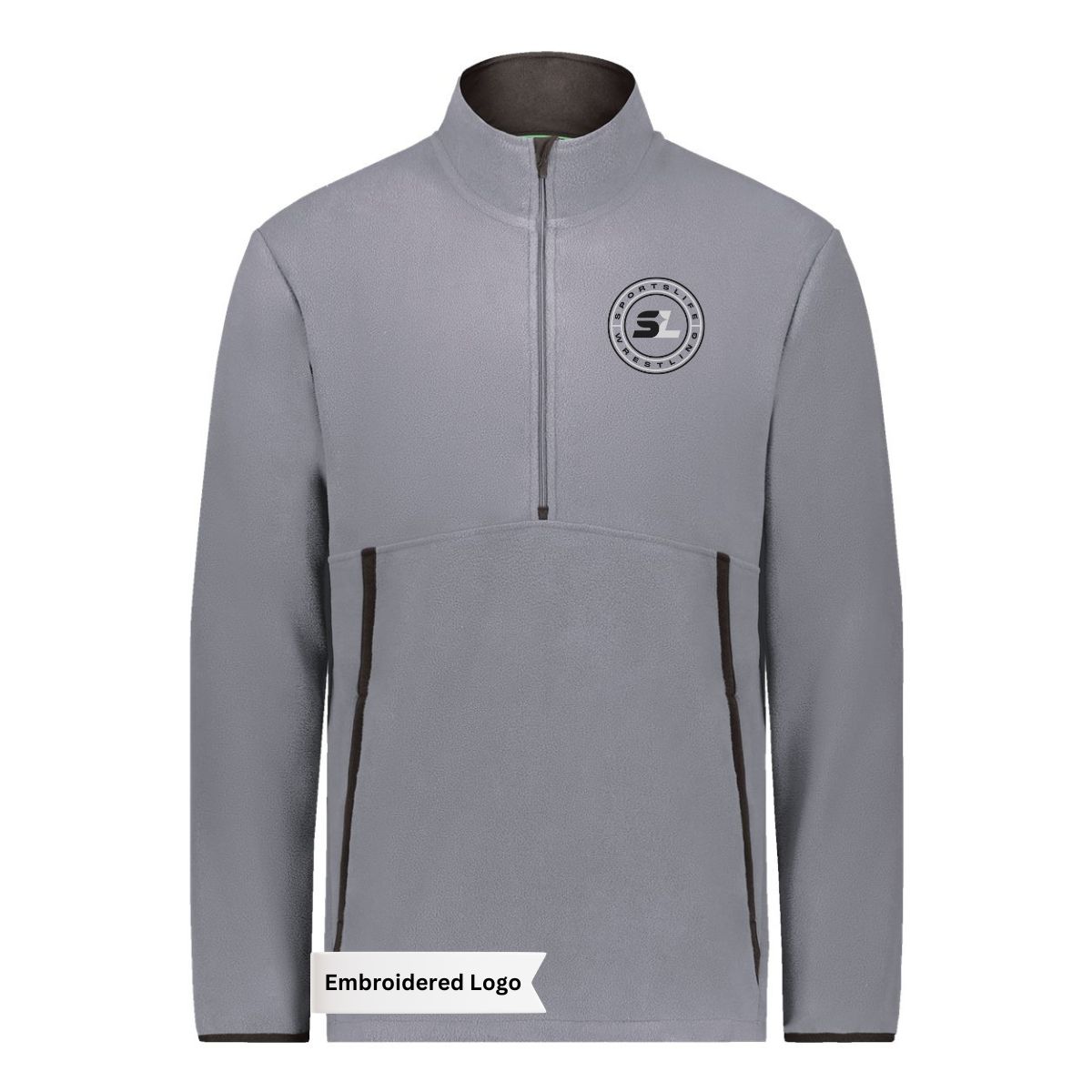 Augusta Polar Fleece Quarter-Zip with Embroidered Logo