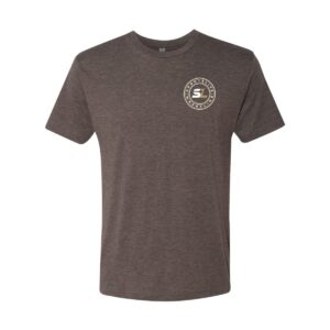 Macchiato Short Sleeve Shirt with White/Gold Logo