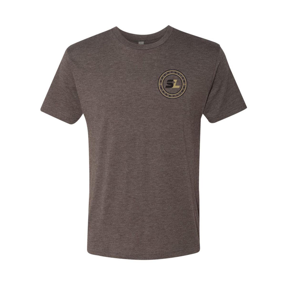 Macchiato Short Sleeve Shirt with Black/Gold Logo